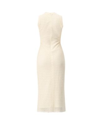 Women's Sleeveless Knit Long Dress