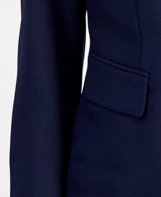 Women's One-Button 3/4-Sleeve 2 Piece Pantsuit