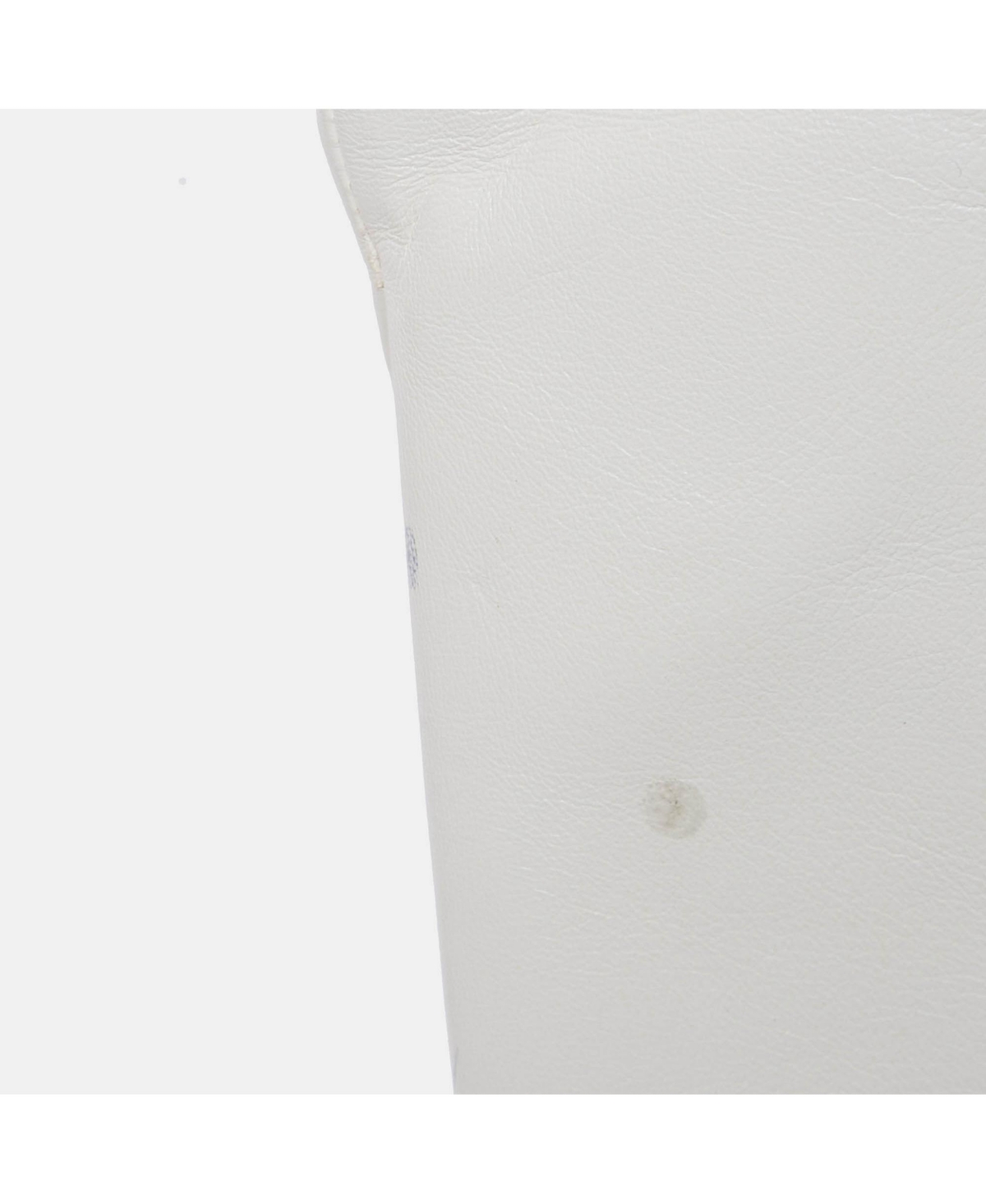 Pre-Owned Givenchy Women's Off-White Leather Braided Detail Sleeveless Jacket