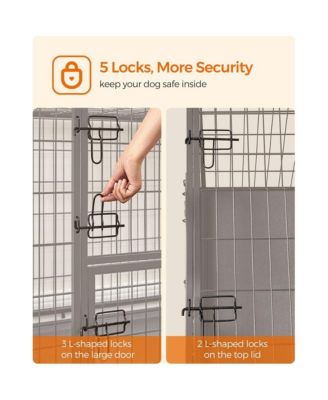 GAOMON Vanity Desk Mirror Makeup Vanity Table for Bedrooms, Apartments, Easy to Assemble