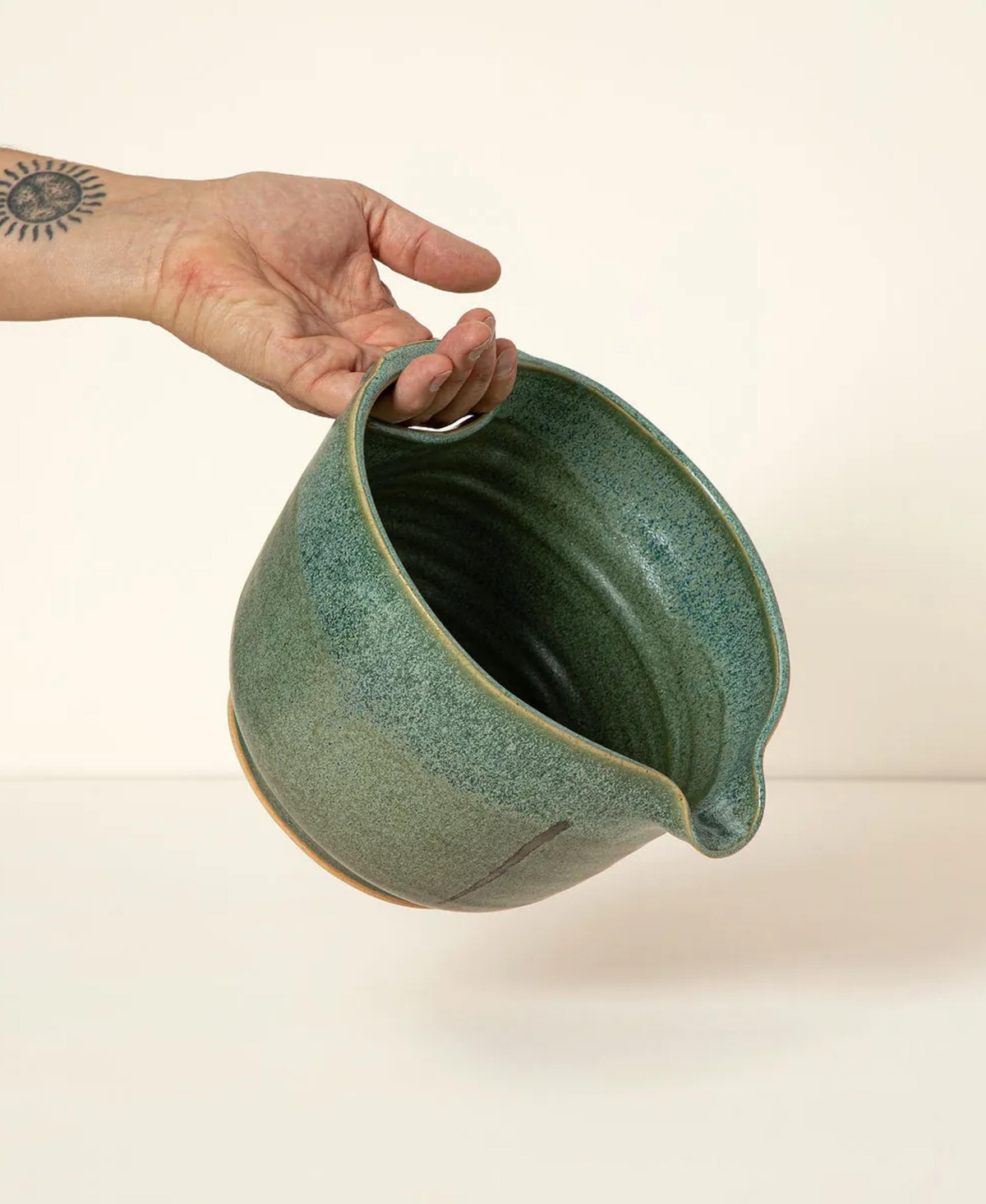 Uncommon Goods Nesting Stoneware Mixing Bowls, Set of 3