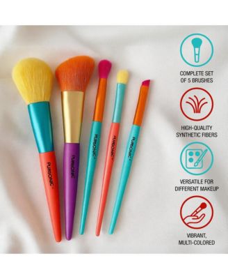 Flawless Skin & Makeup Prep Kit – Brush Set, XL Clean Face Towels & Konjac Sponge