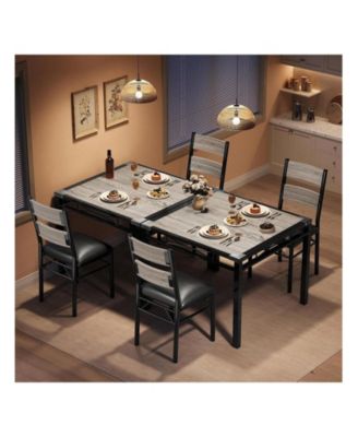 Kitchen Table Home Dining Table Set For 2 Wood Kitchen Table for Dining Room, Home Office, Living Room