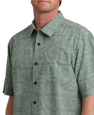 Quiksilver Men's Tiki Beach Short-Sleeve Shirt