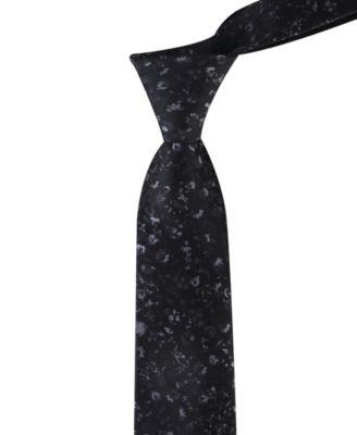 Men's Silk Floral Tie