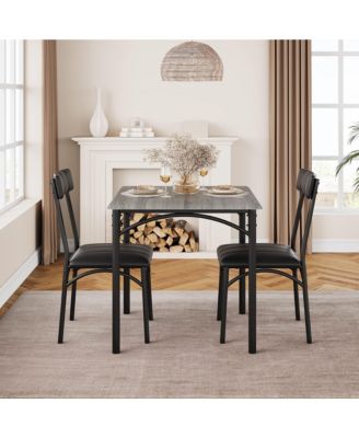 Kitchen Table Small Dining Table Set for Dining Room, Home Office, Living Room