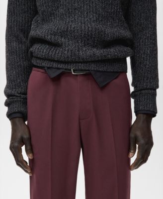 Men's Fluid Regular-Fit Trousers