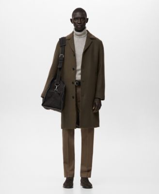 Men's Classic Wool Blend Coat