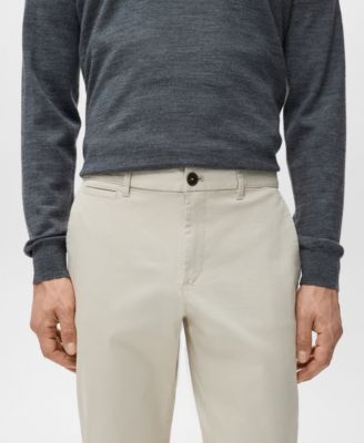 Men's Prato Cropped Tapered Chino Pants