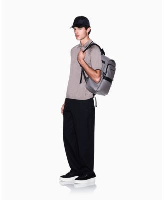 Men's Short Sleeve Zip Polo with Tipping Sweater