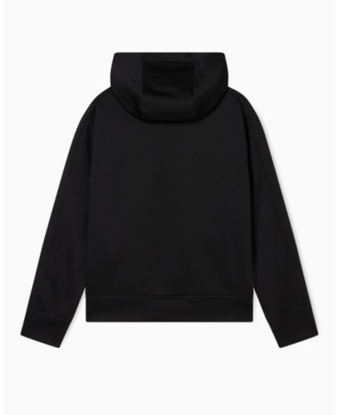 Мужское худи A|X Armani Exchange Black and Gold Fleece Full Zip, цвет: Чёрный