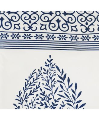 Lush Decor Teardrop Leaf Light Filtering Window Curtain Panels