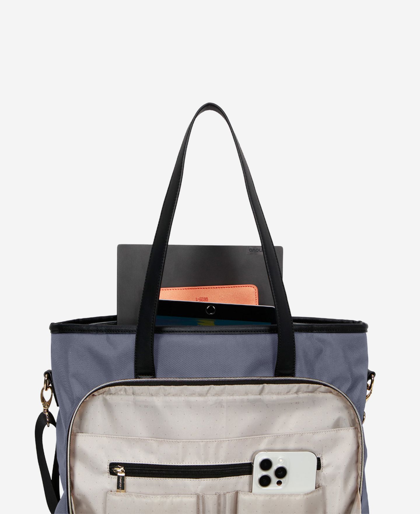 Женская сумка Kenneth Cole Reaction Lexington 18" Laptop Business Tote, цвет: Синий — фото 6