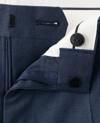 Men's Stretch Fabric Super Slim-Fit Suit Trousers