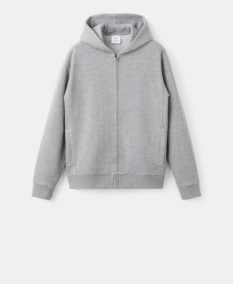 Men's Textured Hooded Sweatshirt