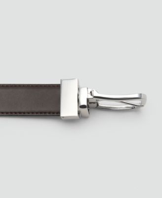 Men's Reversible Suit Leather Belt