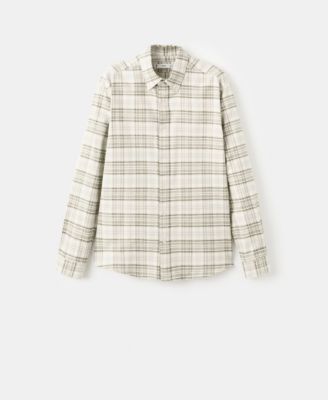 Men's Regular-Fit Check Flannel Shirt