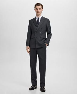 Men's Turin Virgin Wool Suit Pants
