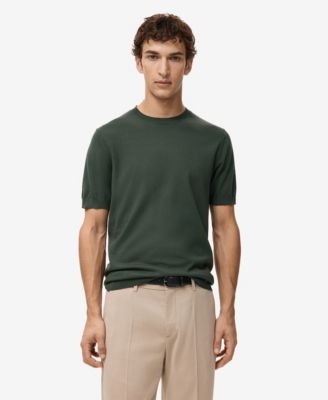 Men's Cotton Fine-Knit T-Shirt