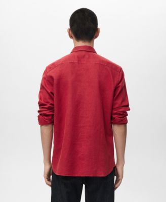 Men's Pocket Linen Shirt