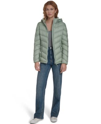 Women's Packable Hooded Puffer Coat