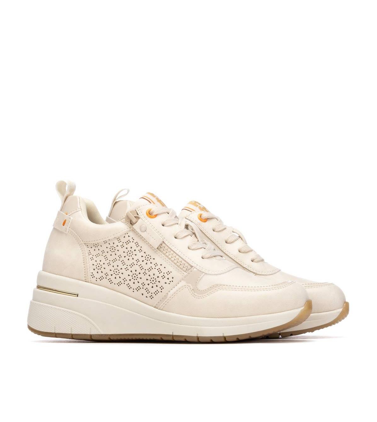 Xti Women's Refresh Collection Wedge Lace-Up Sneakers