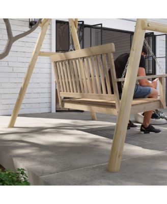 660lbs Porch Swing Frame, Swing Chair Sd Only for DIY Painting