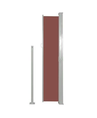 Fabric with Steel Cover Side Awning