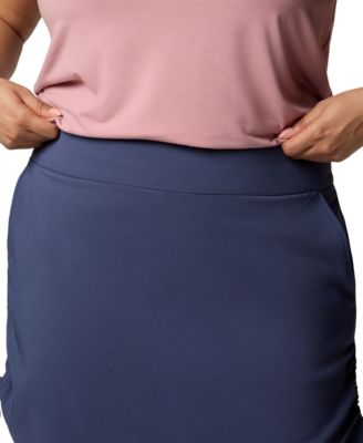 Plus Size All Seasons Regular Fit Skort