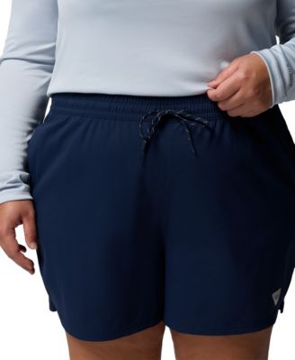 Plus Size Rugged Water Comfort Stretch Shorts