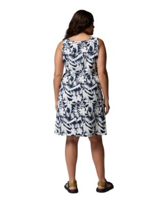 Plus Size Chill River Printed Active Dress