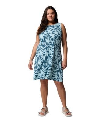 Plus Size Chill River Printed Active Dress