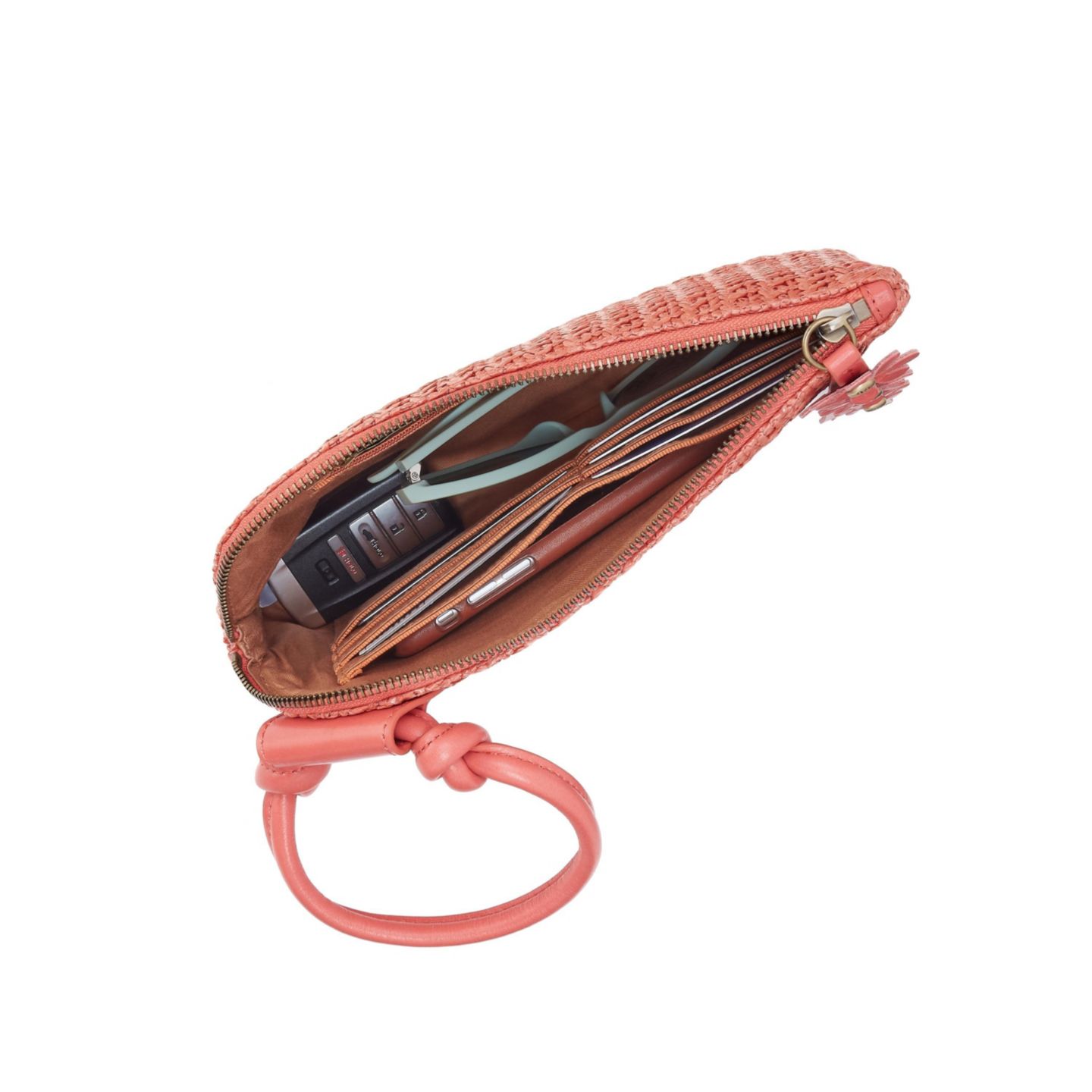 Женская сумка HOBO Sable Wristlet, цвет: Розовый — фото 3