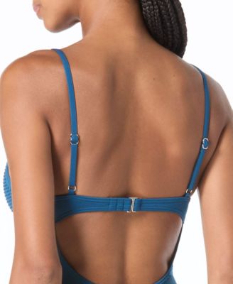 Michael Kors Women's Rhinestone One-Piece Swimsuit