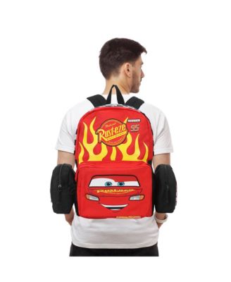 Lightning McQueen Rusteze Bumper Ointment 16.5” Red Backpack