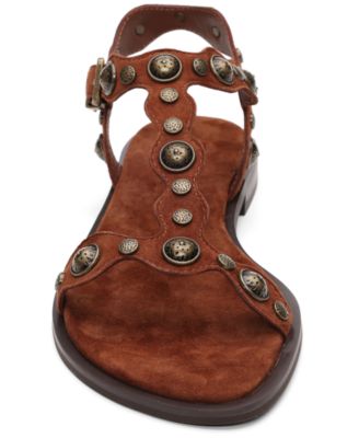 Women's Phanny Round Toe Flat Sandals