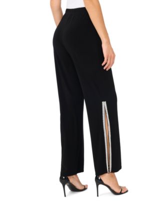 Women's Imitation Pearl Pull-On Pants