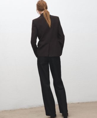 Women's Straight-Fit Suit Blazer