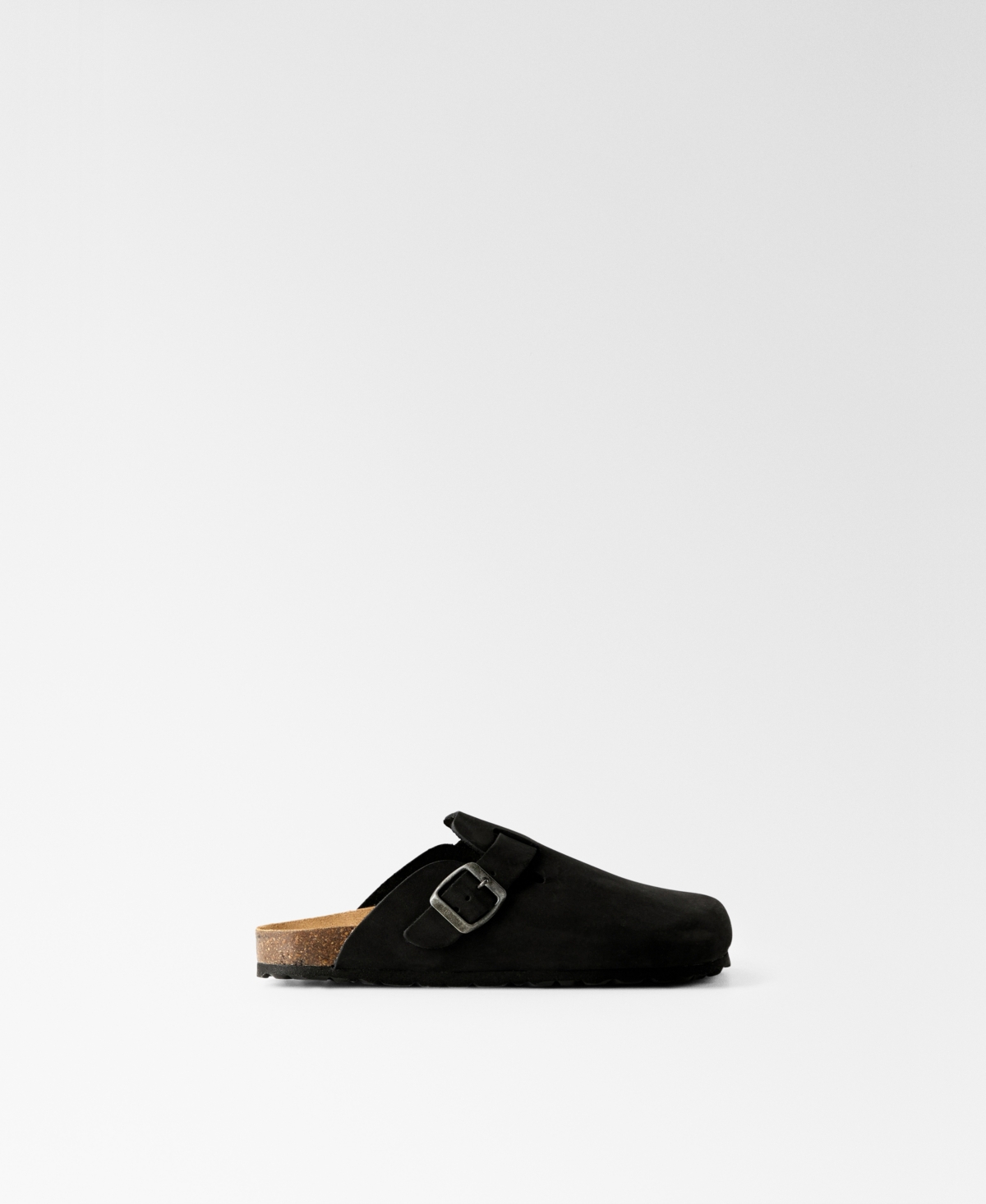 Mango Women's Leather Clog Shoes