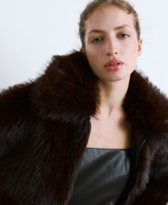 Women's Short Faux-Leather Dress