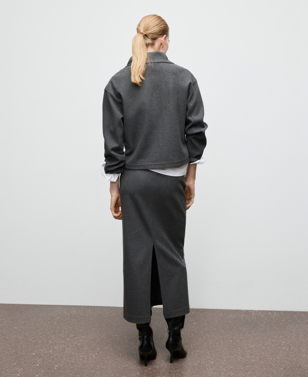 Mango Women's Opening Pencil Skirt