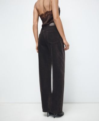Women's Velvet Balloon Jeans