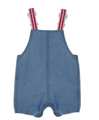 Baby Girls' Minnie Mouse Bodysuit & Shortall, 2-Piece Set