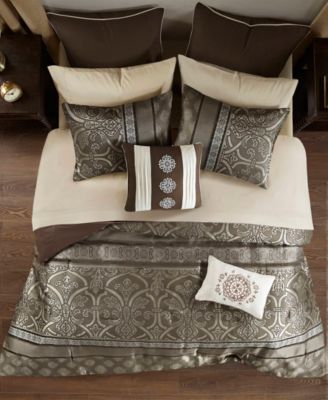 Madison Park Essentials Zara Jacquard 16-Pc. Comforter Set, Queen