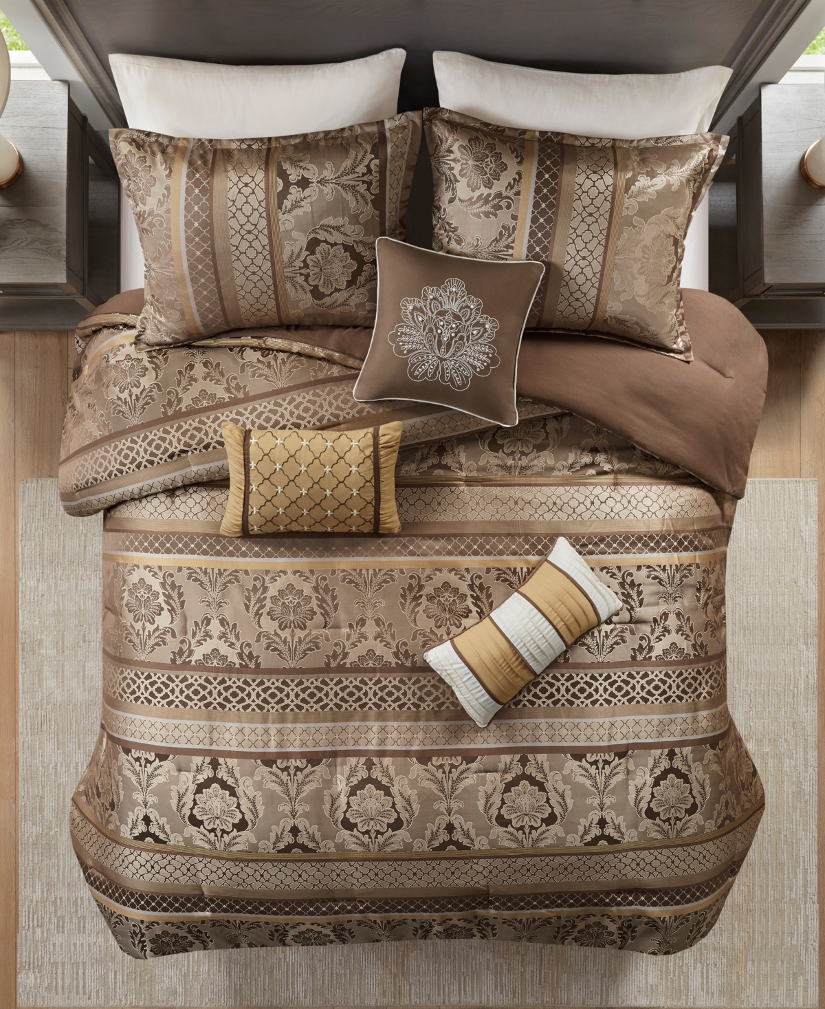 Madison Park Bellagio 7-Pc. Comforter Set