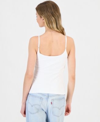 Juniors' Scoop-Neck Bra-Free Cami
