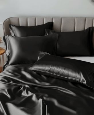 Satin Luxury 7-Pc. Sheet Set, Split King