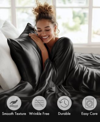 Satin Luxury 7-Pc. Sheet Set, Split King