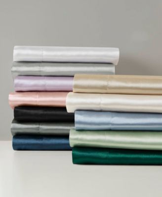 Satin Luxury 7-Pc. Sheet Set, Split King