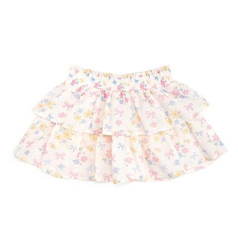 Юбка-шорты Sweet Wink Sweet Floral Skort для девочек-малышей, цвет: Разноцветный